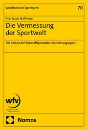 Cover von Die Vermessung der Sportwelt