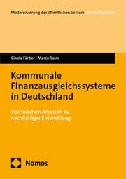 Cover von Kommunale Finanzausgleichssysteme in Deutschland