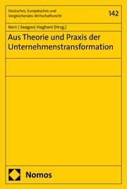 Cover von Aus Theorie und Praxis der Unternehmenstransformation