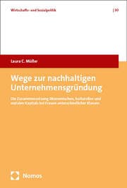 Cover von Wege zur nachhaltigen Unternehmensgründung