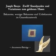 Cover von Joseph Beuys: Zwölf Standpunkte und Variationen zum goldenen Hasen.