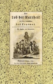 Cover von Das Lob der Narrheit. Reprint der Ausgabe von 1781