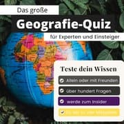 Cover von Das große Geografie-Quiz für Experten und Einsteiger