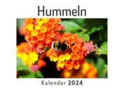 Cover von Hummeln (Wandkalender 2024, Kalender DIN A4 quer, Monatskalender im Querformat mit Kalendarium, Das perfekte Geschenk)