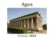 Cover von Agora (Wandkalender 2024, Kalender DIN A4 quer, Monatskalender im Querformat mit Kalendarium, Das perfekte Geschenk)