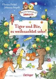 Cover von Nach einer Figurenwelt von Janosch. Tiger und Bär, es weihnachtet sehr!