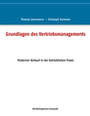 Cover von Grundlagen des Vertriebsmanagements