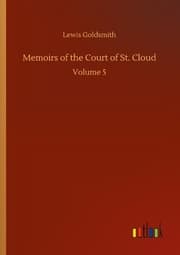 Cover von Memoirs of the Court of St. Cloud
