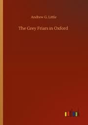 Cover von The Grey Friars in Oxford
