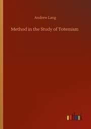 Cover von Method in the Study of Totemism