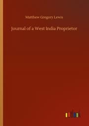 Cover von Journal of a West India Proprietor