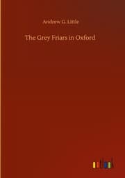 Cover von The Grey Friars in Oxford