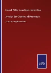 Cover von Annalen der Chemie und Pharmacie