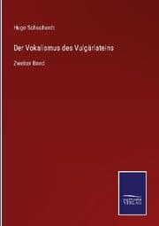 Cover von Der Vokalismus des Vulgärlateins