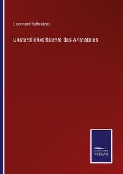 Cover von Unsterblichkeitslehre des Aristoteles