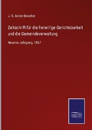 Cover von Zeitschrift für die freiwillige Gerichtsbarkeit und die Gemeindeverwaltung