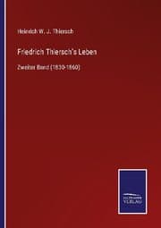 Cover von Friedrich Thiersch's Leben