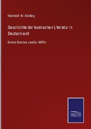 Cover von Geschichte der komischen Literatur in Deutschland