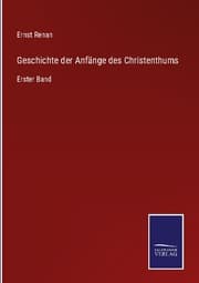 Cover von Geschichte der Anfänge des Christenthums