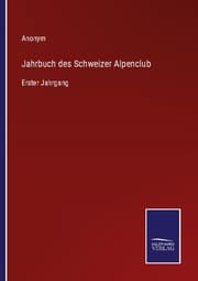 Cover von Jahrbuch des Schweizer Alpenclub