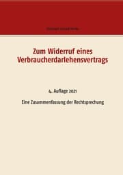 Cover von Zum Widerruf eines Verbraucherdarlehensvertrags