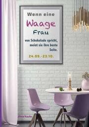 Cover von Wenn eine Waage Frau von Schokolade spricht, meint sie ihre beste Seite.