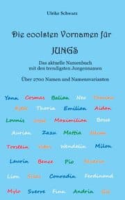 Cover von Die coolsten Vornamen für Jungs - Das aktuelle Namenbuch mit den trendigsten Jungennamen