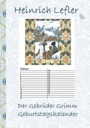 Cover von Der Gebrüder Grimm Geburtstagskalender