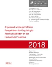 Cover von Angewandt-wissenschaftliche Perspektiven der Psychologie