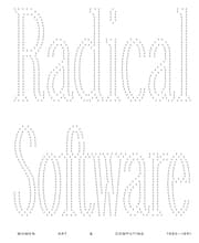 Cover von Radical Software: Women, Art & Computing 1960-1991 (English)