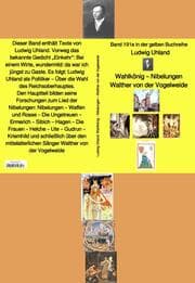 Cover von Wahlkönig - Nibelungen - Walther von der Vogelweide - Band 191e in der gelben Buchreihe - bei Jürgen Ruszkowski