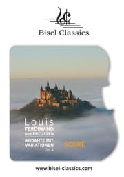 Cover von Andante mit Variationen, Op. 4
