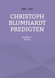 Cover von Christoph Blumhardt Predigten