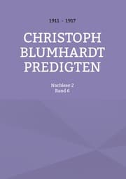 Cover von Christoph Blumhardt Predigten