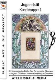Cover von Jugendstil : Kunstmappe 1