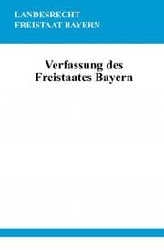 Cover von Verfassung des Freistaates Bayern