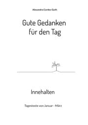 Cover von Gute Gedanken für den Tag - Innehalten