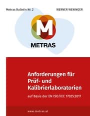 Cover von Anforderungen für Prüf- und Kalibrierlaboratorien auf Basis der EN ISO/IEC 17025:2017