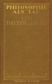 Cover von Philosophie als Tat