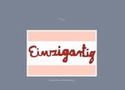 Cover von Einzigartig