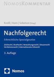Cover von Nachfolgerecht
