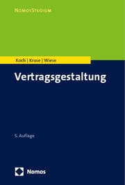 Cover von Vertragsgestaltung