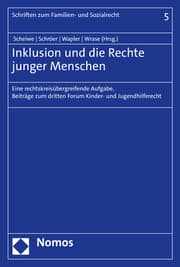Cover von Inklusion und die Rechte junger Menschen