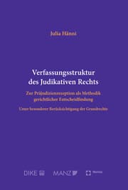 Cover von Verfassungsstruktur des Judikativen Rechts