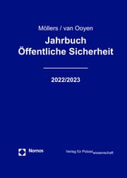 Cover von Jahrbuch Öffentliche Sicherheit