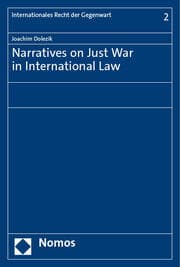 Cover von Narratives on Just War in International Law