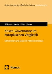 Cover von Krisen-Governance im europäischen Vergleich