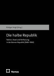 Cover von Die halbe Republik