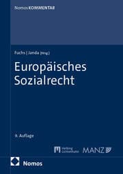 Cover von Europäisches Sozialrecht