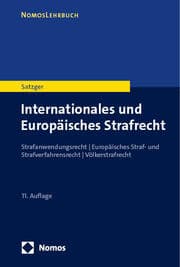 Cover von Internationales und Europäisches Strafrecht
